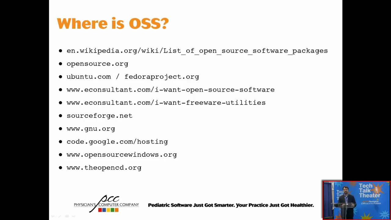 Open Source (and Free!) Software in a Medical Practice