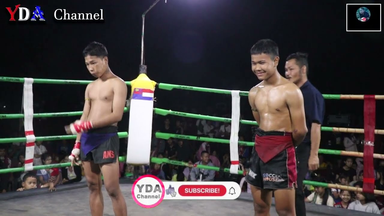 Myanmar Lethwei ကြယ်လင်းထူး ကြယ်လင်းအောင်သား လက်သီးပွဲ။