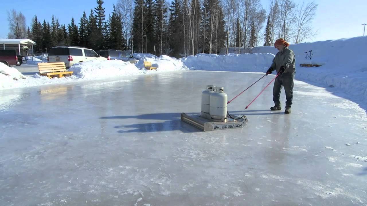 Time Lapse: Pioneer Park (Alaskaland) Ice Rink Resurfacing
