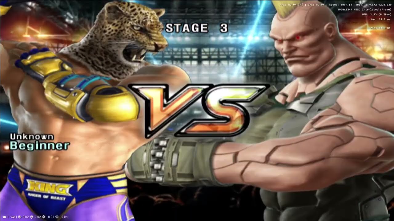 TEKKEN 5 Time Attack King 03:47:86