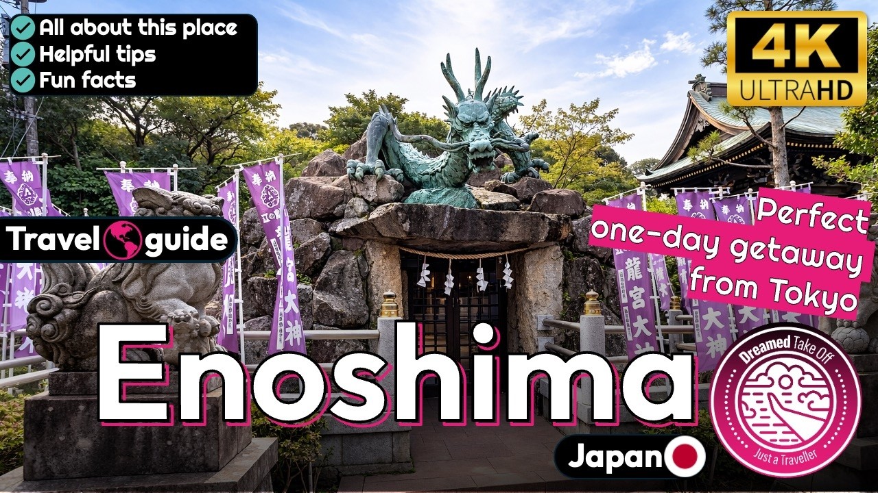 Enoshima: The perfect day trip from Tokyo, Japan 🇯🇵. Nature, mythology, and history.