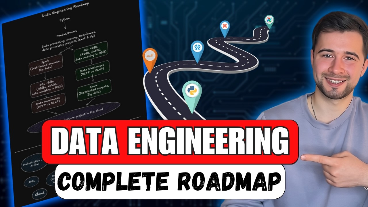 How I would learn Data Engineering (if I could start over)  in 2025 | By Data Engineer