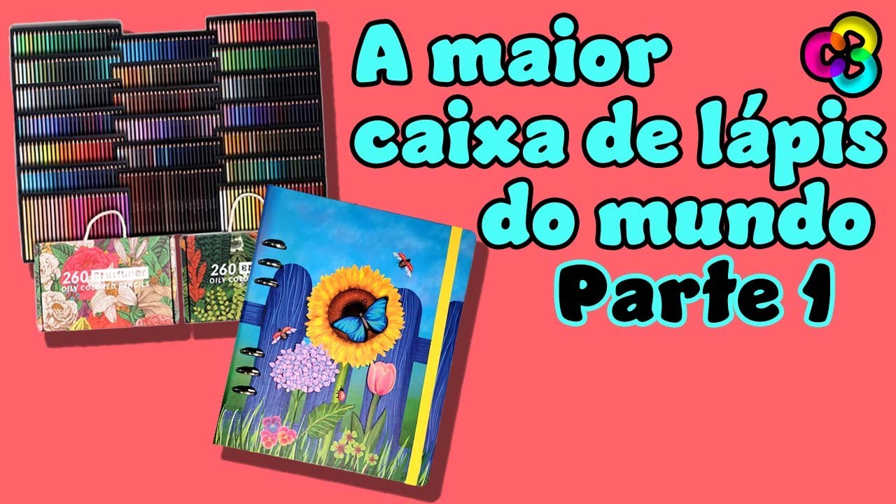 🌈 Live - Fofocando e tabelando os lápis Brutfuner 520 cores no fichário Combinando Cores