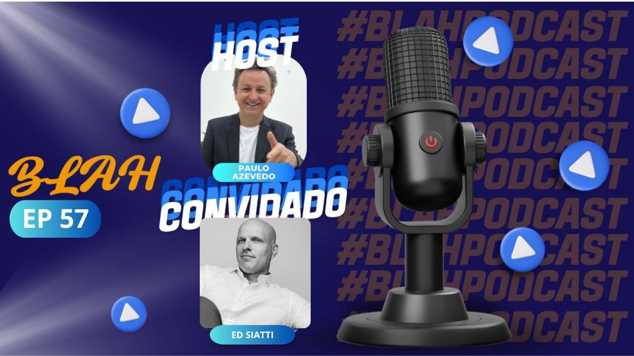 BLAH AO VIVO: Ed Siatti contando sua história.