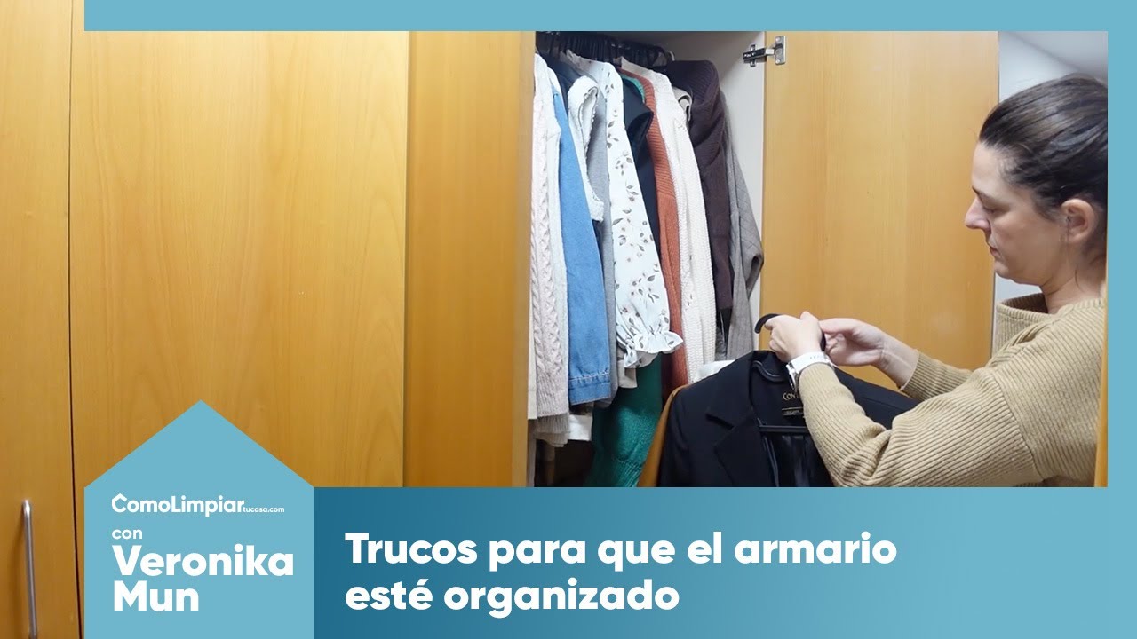 Trucos para un armario SIEMPRE organizado con @VeronikaMun