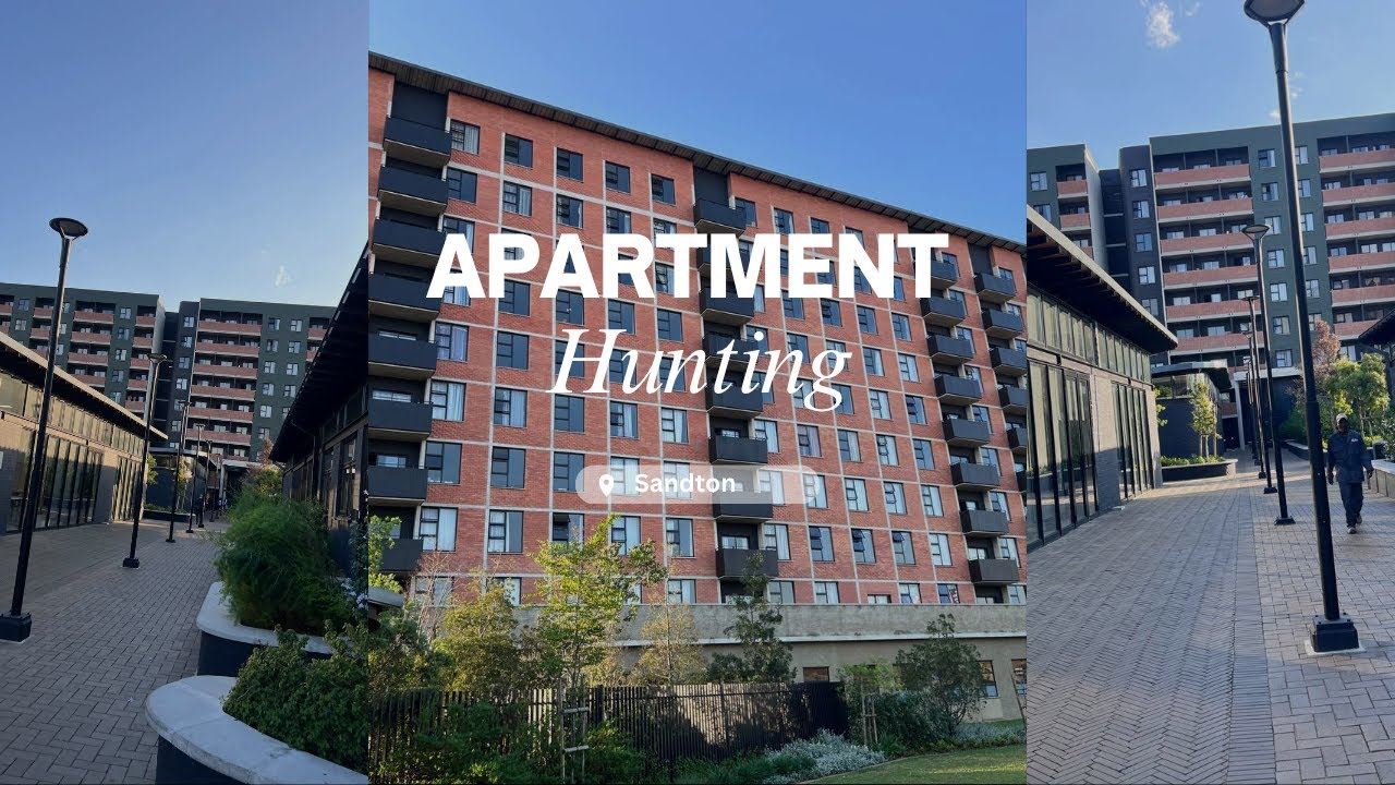 APARTMENT HUNTING JOHANNESBURG ||SANDTON APARTMENTS || SOUTH AFRICA| vlog| Barlow park Apartments