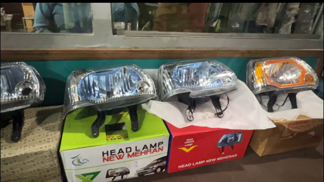 Completed Lights Detail With Price Mehran Head Lights #healing #automobile