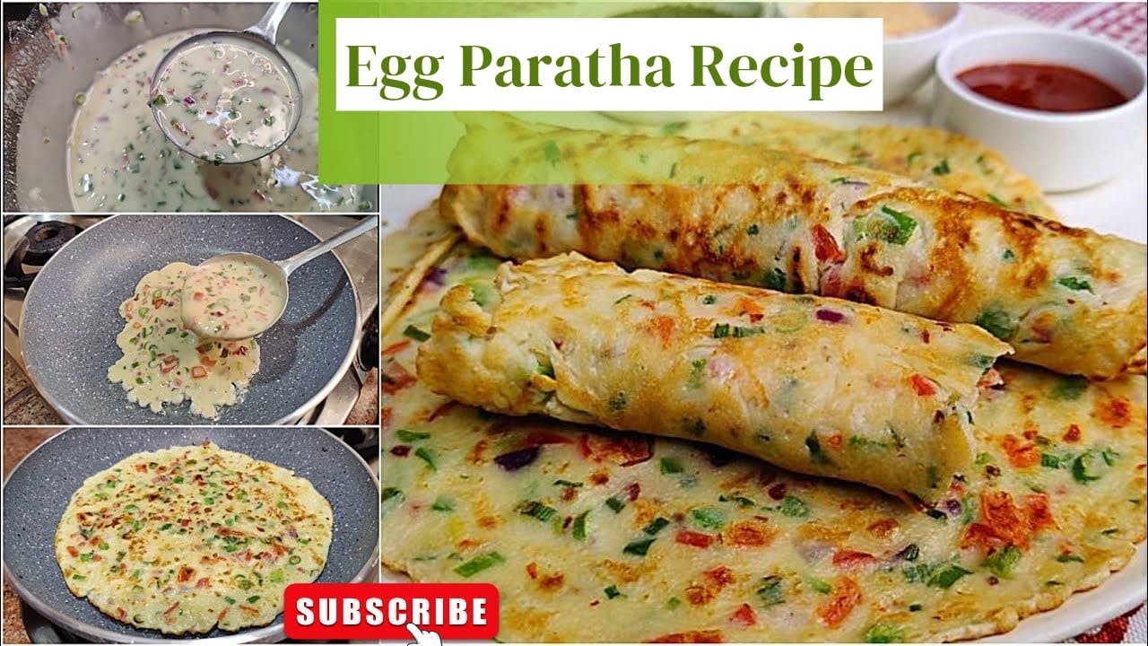 Egg paratha || Liquid Dough Egg Paratha || 5 Minute Egg Flour Nashta||