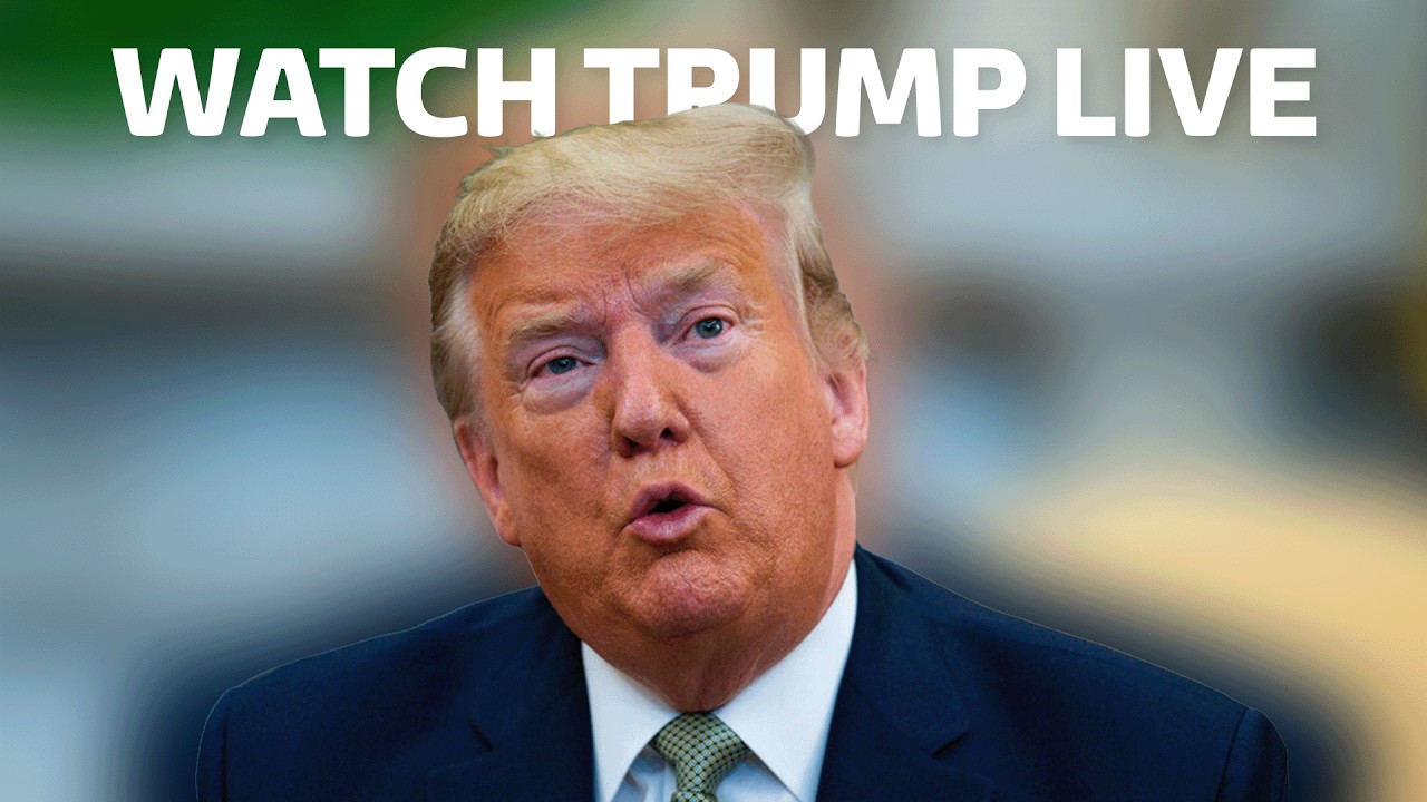 Watch LIVE -  Trump at the Oval Office a day before World Cup starts