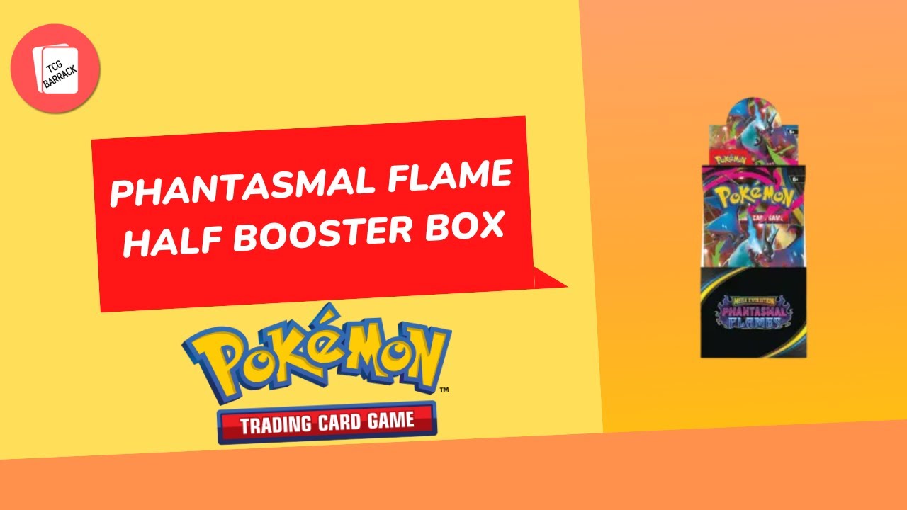 Phantasmal Flame half Booster Box #1 - Pokemon TCG