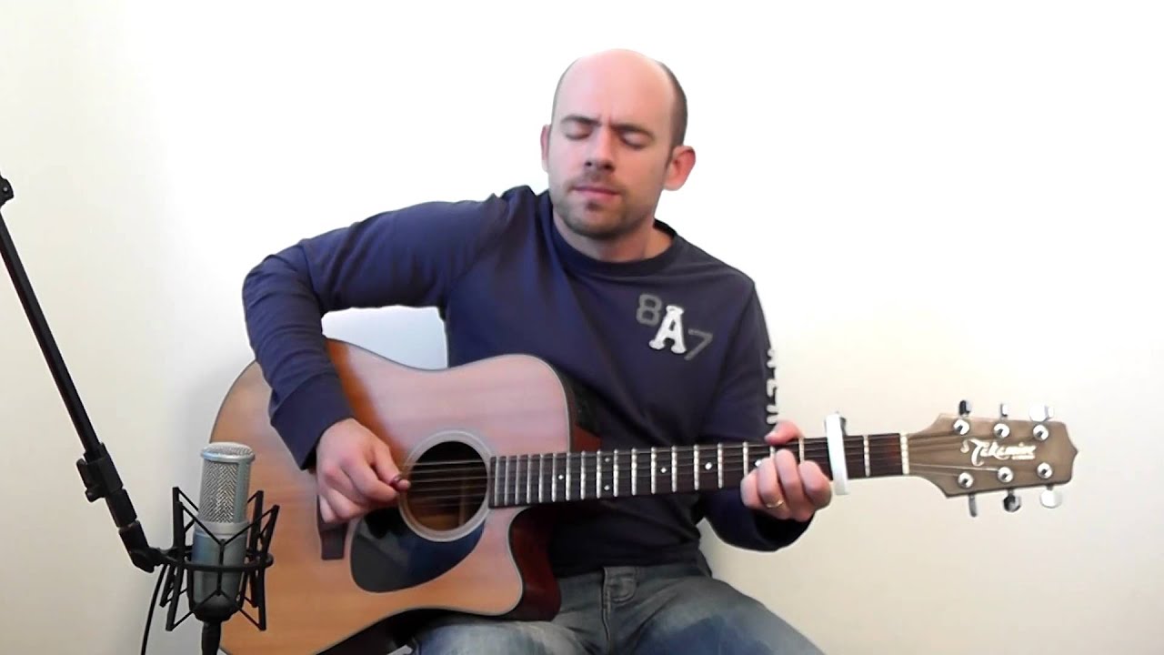 With or without you (U2) - Acoustic Guitar Solo Cover (Violão Fingerstyle)