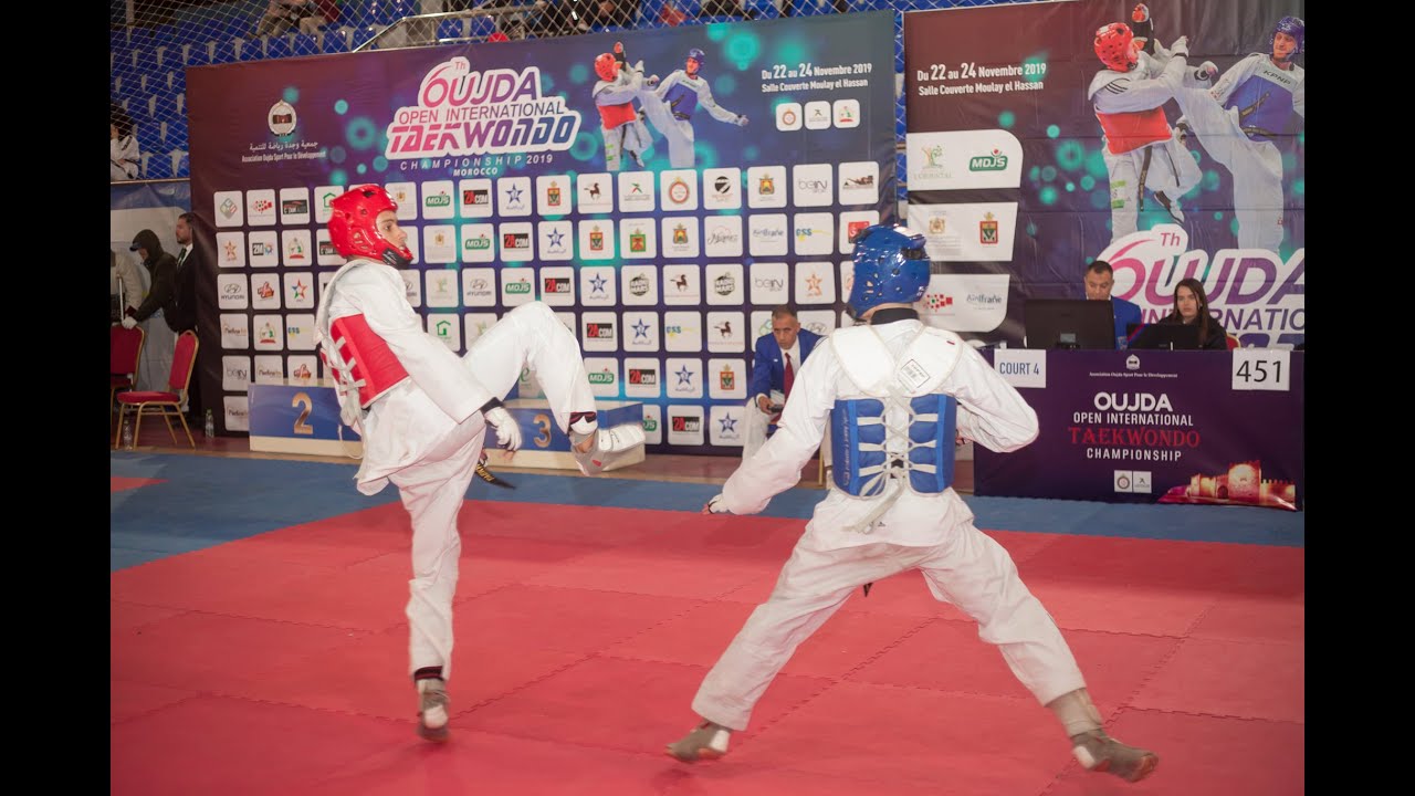 2019-Tournoi International de Taekwondo-Oujda أقوى اللقطات أمتع اللحظات مع أبطال في رياضة التايكوندو