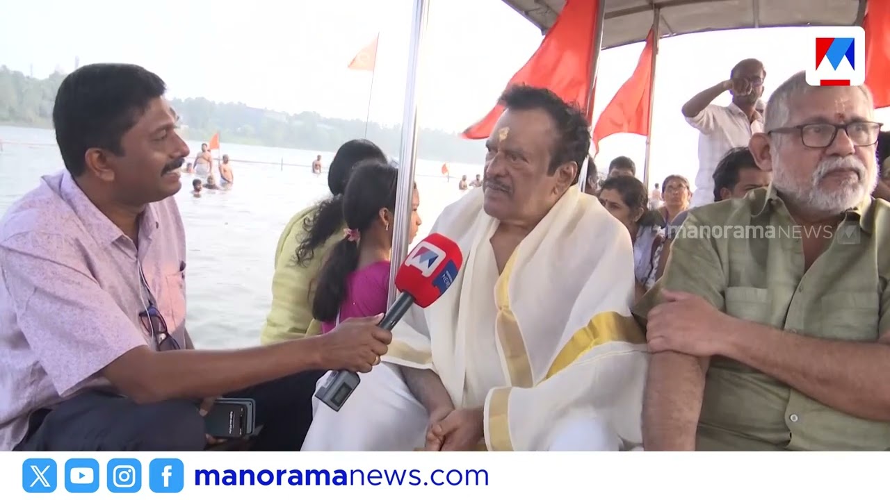 'മനസുഖത്തിന്  ആത്മീയത കൂടി വേണം'; നിളയിലൂടെ യാത്ര ചെയ്ത് സംവിധായകരായ ഹരിഹരനും വിജി തമ്പിയും | Nila
