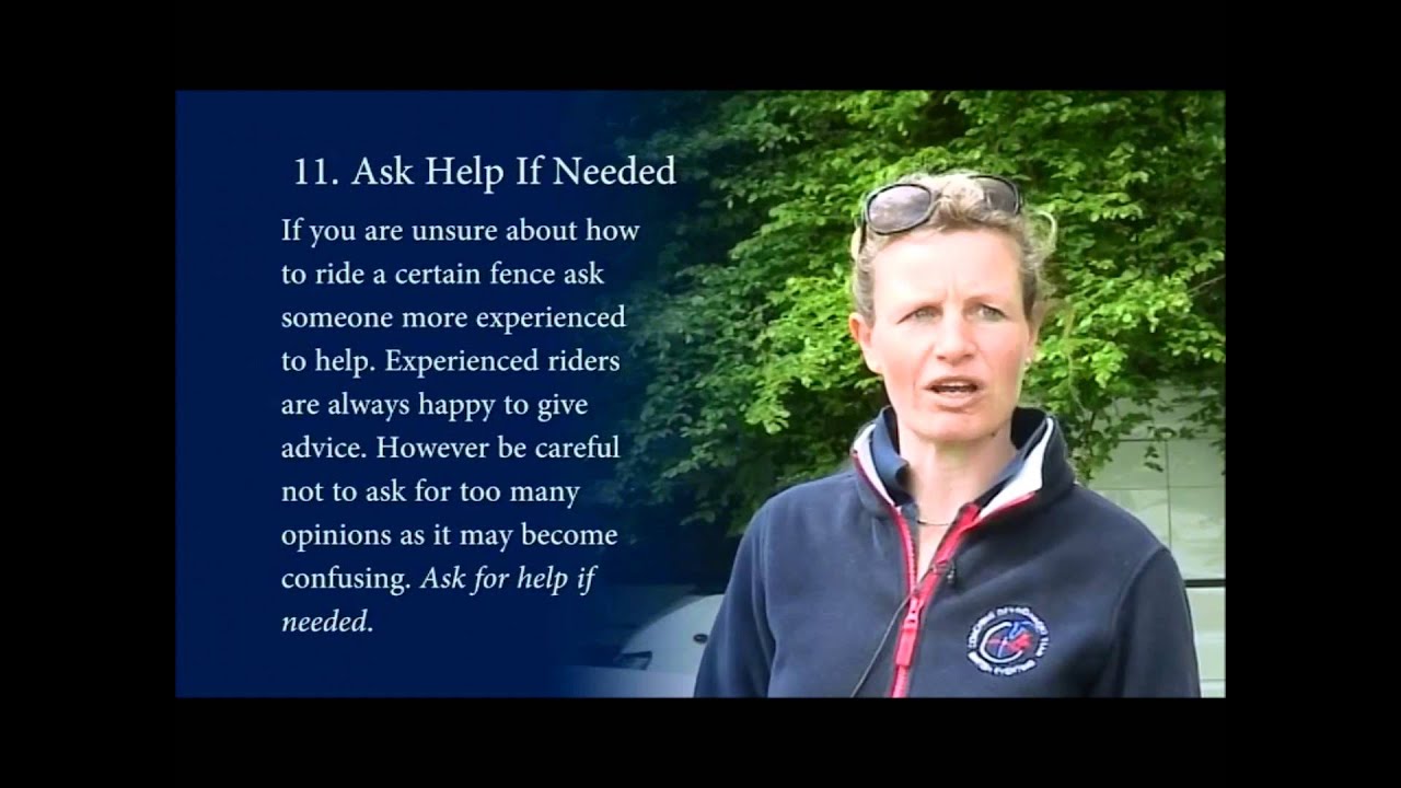 British Eventing Training: 1. Course walking tips