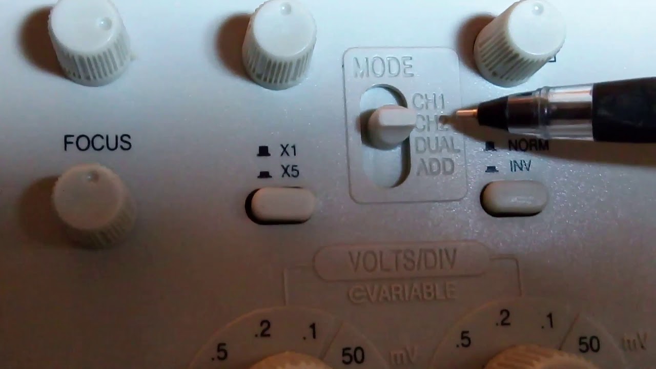 تعرف بالتفصيل على كيفية استعمال راسم الاهتزاز المهبطي