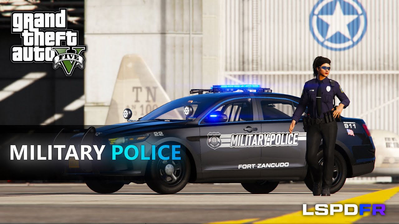 Trespasser Attacks Military Police - GTA 5 LSPDFR [NO COMMENTARY] [028]