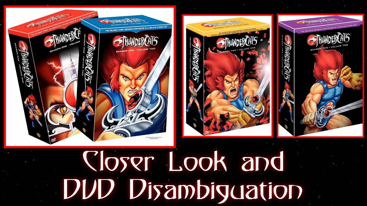 Thundercats Complete DVD Set Closer Look & Disambiguation