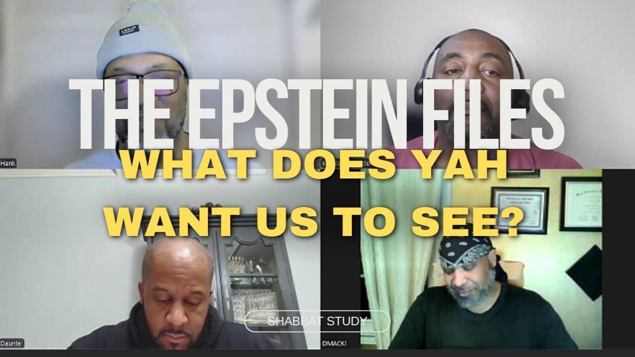 The Epstein Files | What Does YAH Want Us To See?