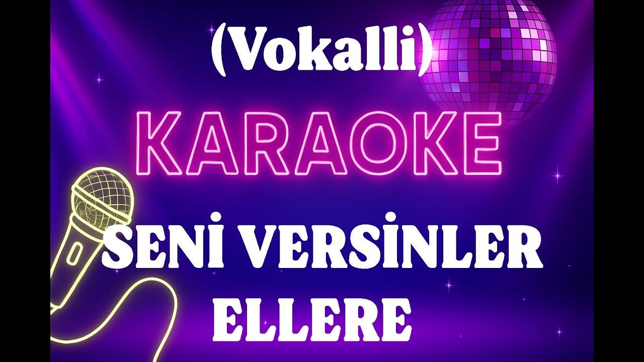 İbrahim Tatlıses - Seni Versinler Ellere KARAOKE (Vokalli)