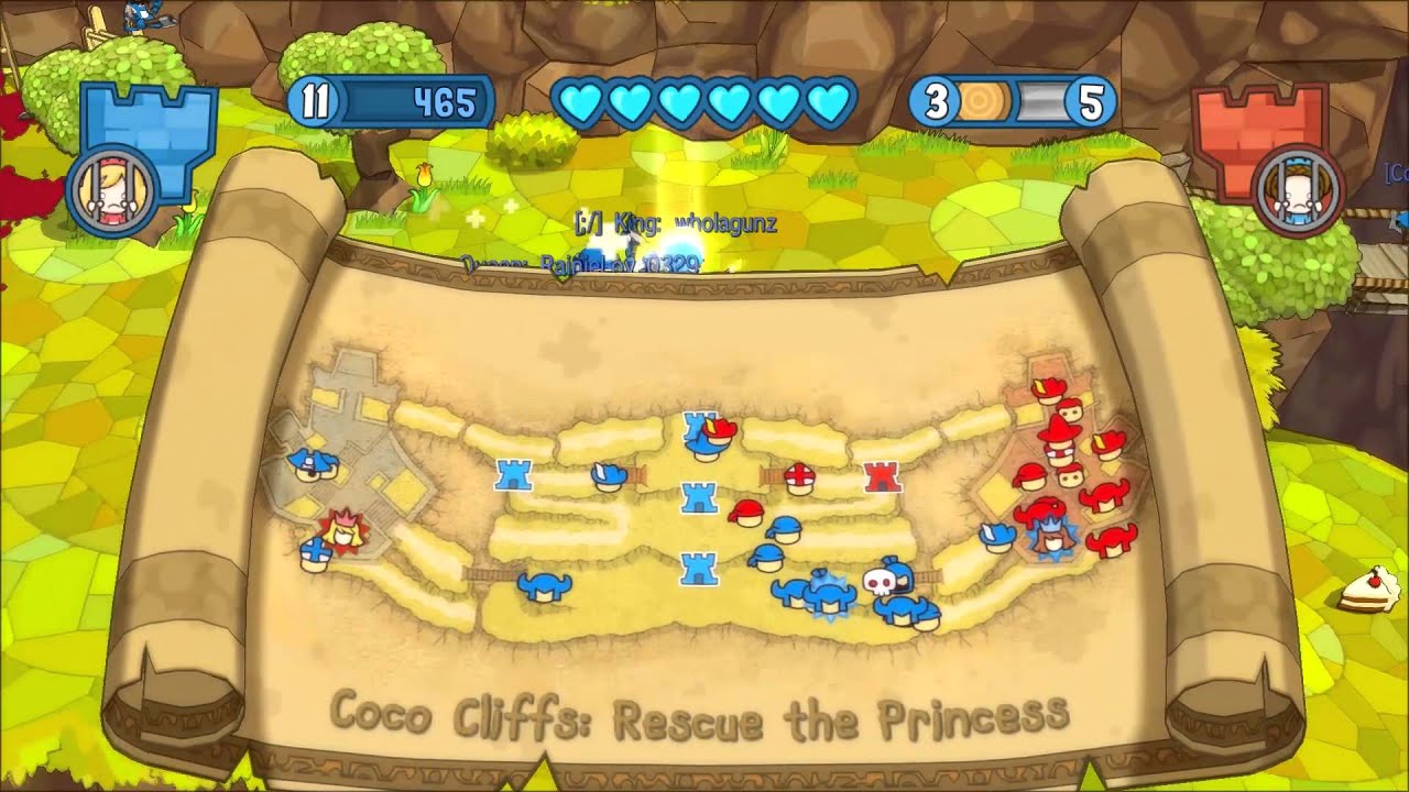 Fat Princess (PS3) - Online Gameplay (HD)