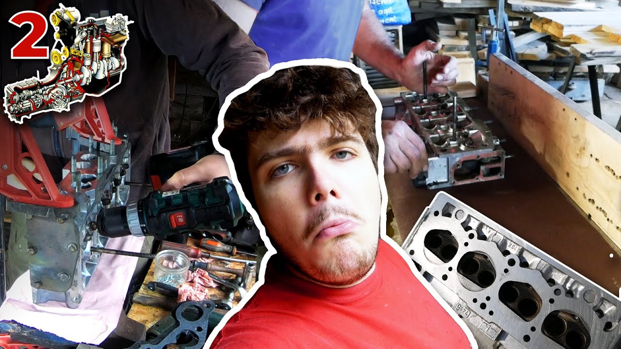 SURFACER sa CULASSE à la MAISON ! 😮 (et rodage à la perceuse...) | PRÉPA CLÉON 1108 CM³ EP02