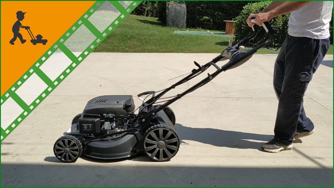 Rasaerba Blackstone SP530E-L Deluxe: montaggio e primo utilizzo del tagliaerba a scoppio 4 in 1