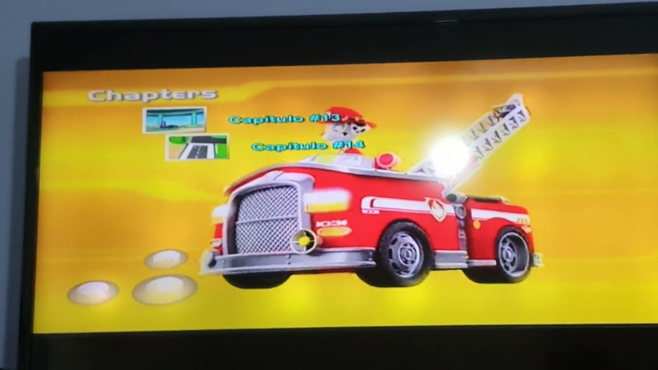 Menu DVD Patrulha canina 5x1 TV 📺