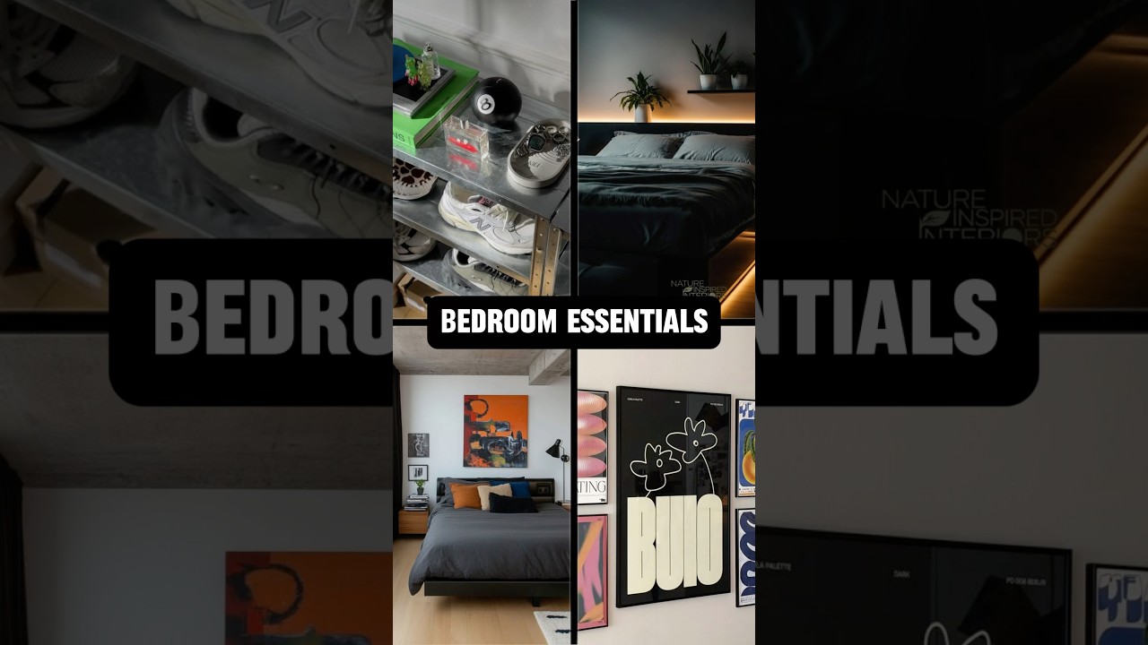 Best Bedroom Essentials for Men