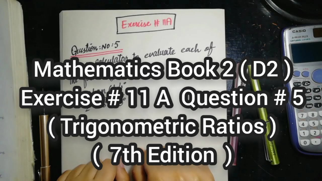 Mathematics Book 2 (D2) |  7th Edition | Exercise # 11 A | Q # 5 | Ifra Syed | in Urdu\Hindi