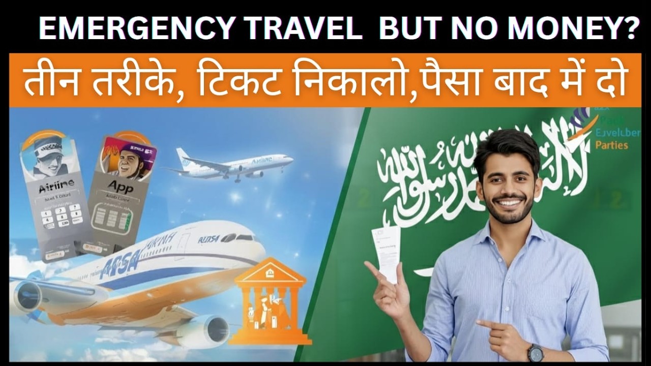 Emergency Leave from Saudi? Get Your Flight Ticket on Installments
