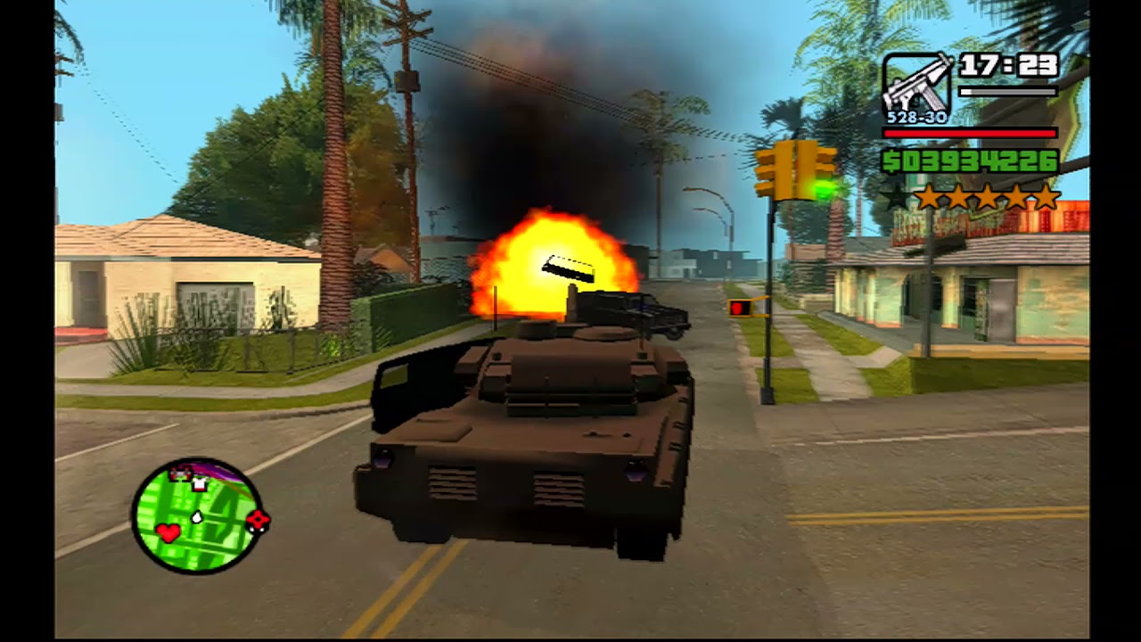 GTA San Andreas (XBOX) | Grove Street Rampage | Six Star Escape
