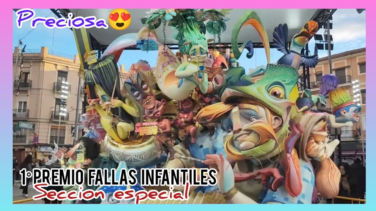 Falla CONVENTO JERUSALEN 2025. 1° premio sección especial  infantil. Una preciosidad😍
