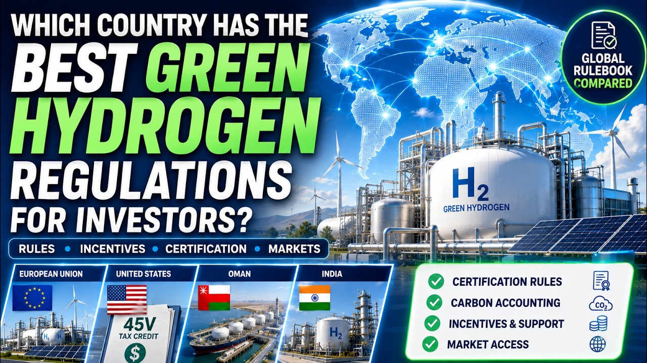 Which Country Has the Best Green Hydrogen Regulations for Investors