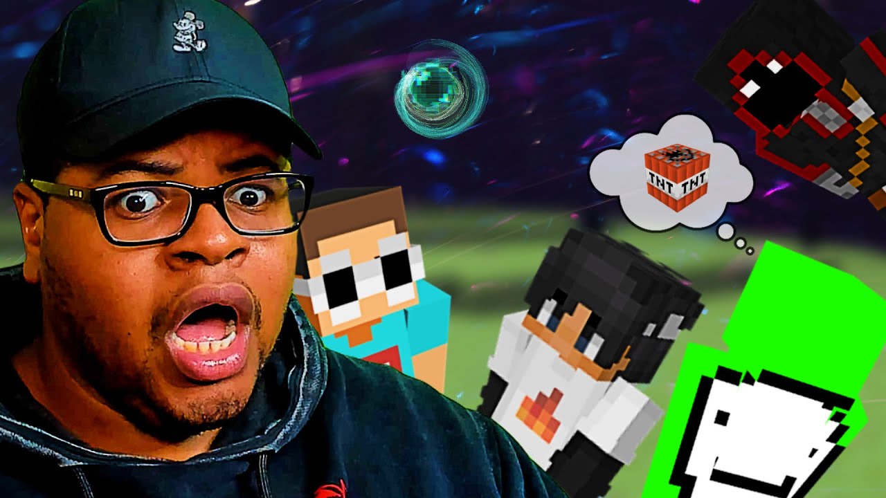 Watching Dream VS 3 Hunters GRAND FINALE