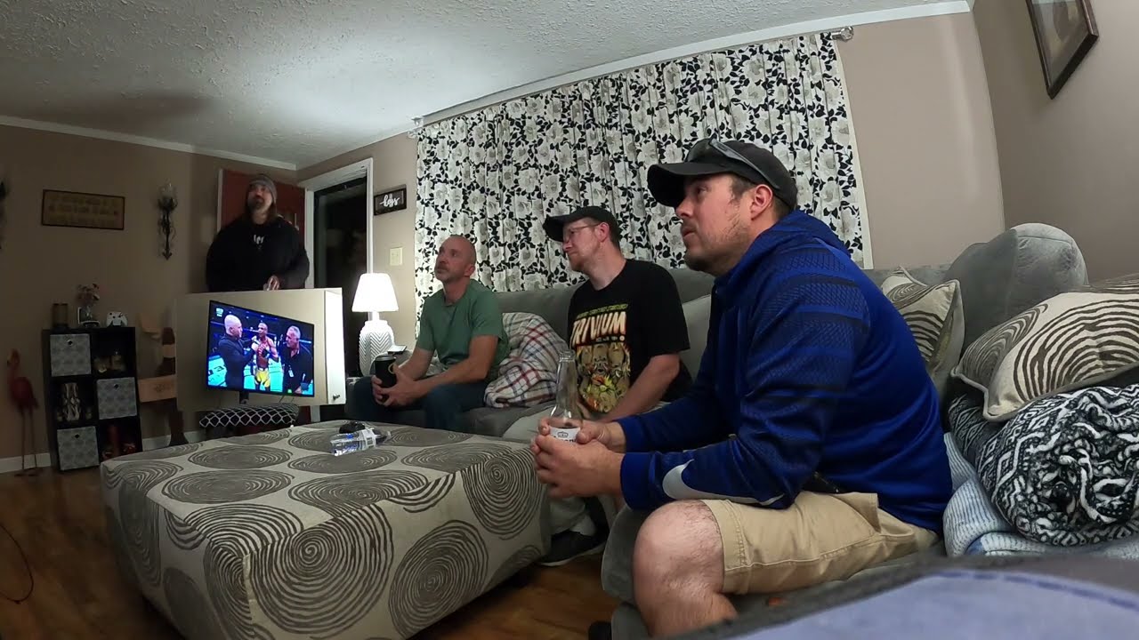 UFC 262 Burgos Barbosa full fight reaction.