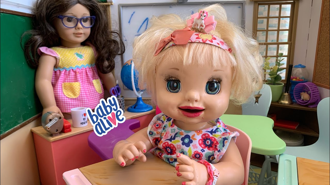 BABY ALIVE Danielle’s First day of School Morning Routine 📚