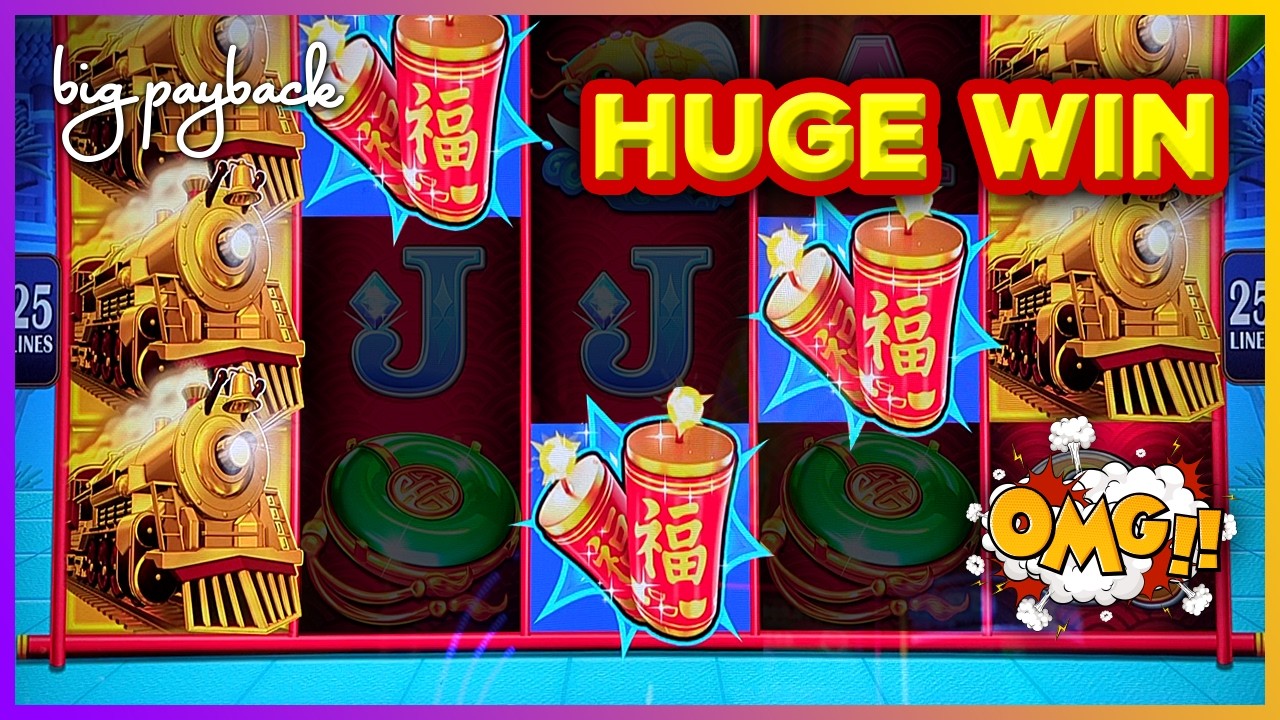 ALMOST THE IMPOSSIBLE → STILL HUGE on All Aboard Lucky Choi Slots!