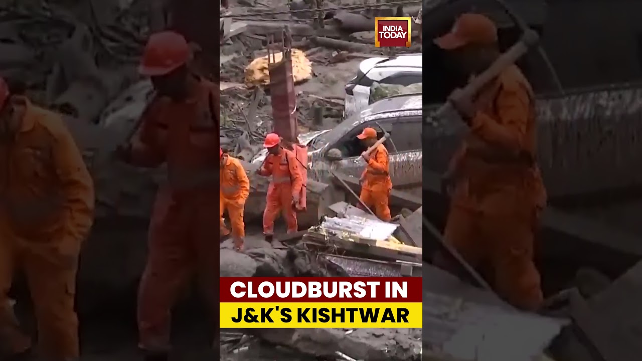 Pilgrims Caught in Kishtwar Cloudburst – Devastating Flash Flood Coverage | 