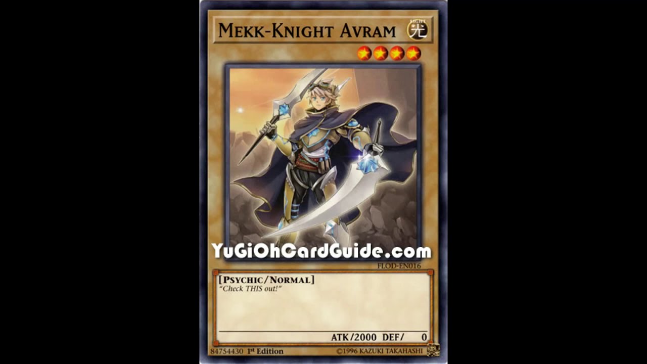 Yu-Gi-Oh - The Strongest Normal Vanilla Monsters From Level 1 To Level 8 in HD !!!