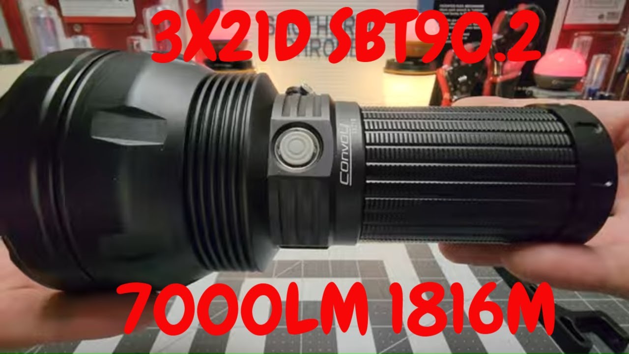 CONVOY 3X21D NEW RELEASE SBT90.2 LED 7000LM 1816M