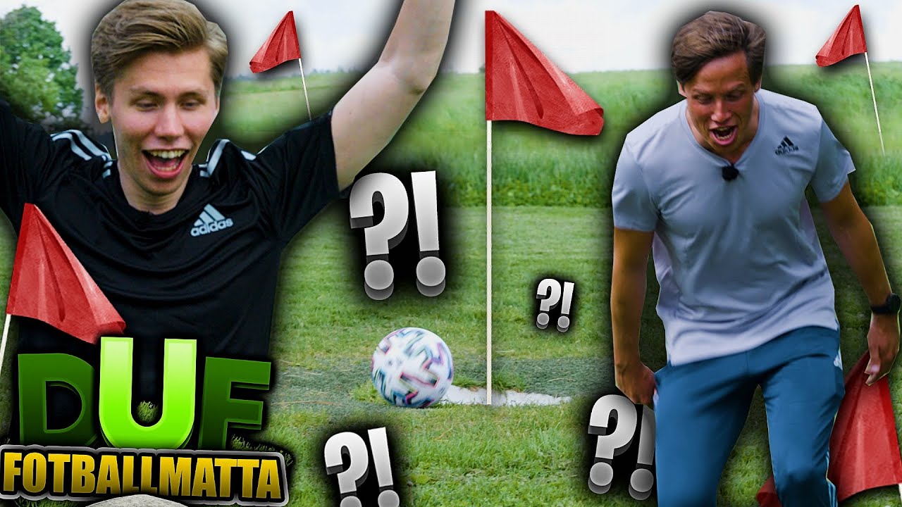 Spiller en runde golf, men vi bruker fotballer... ⛳⚽ (DUF Fotballmatta) #6