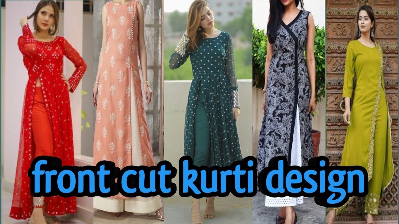 New front kut kurti frock design ideas/side slit kurti design 2025..