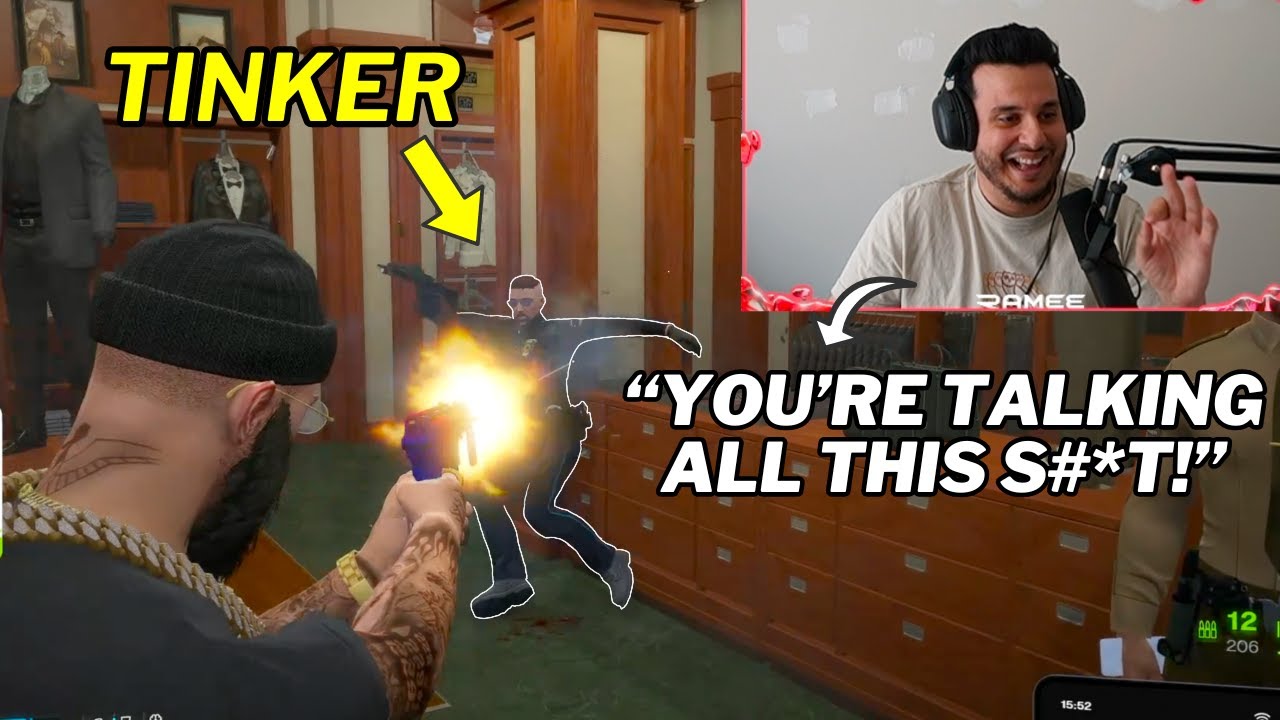 Ramee Hunts Down Tinker for Talking CRAZY about CG... | Prodigy 2.6 | GTA | CG