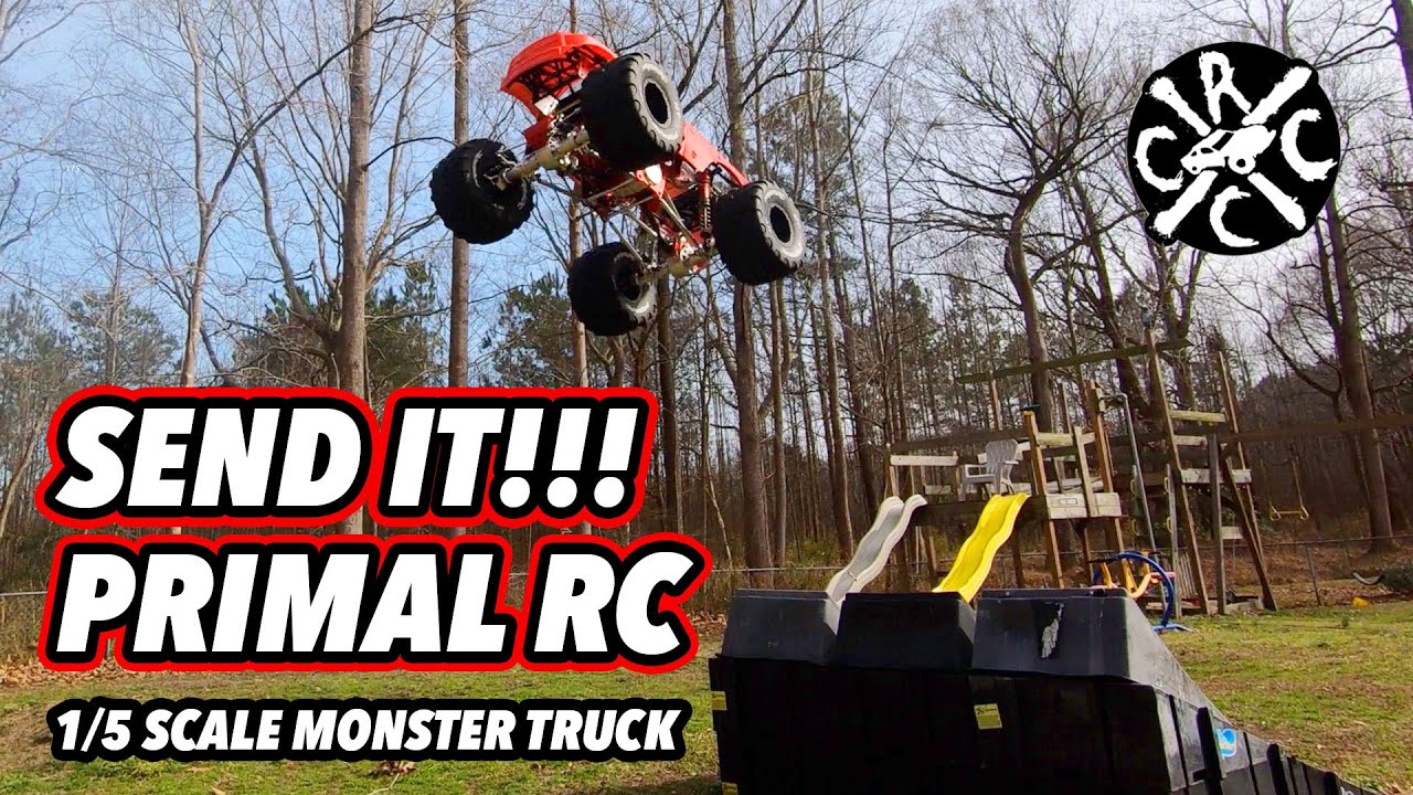 Does it Survive? 80lb RC Monster Truck Hits The 