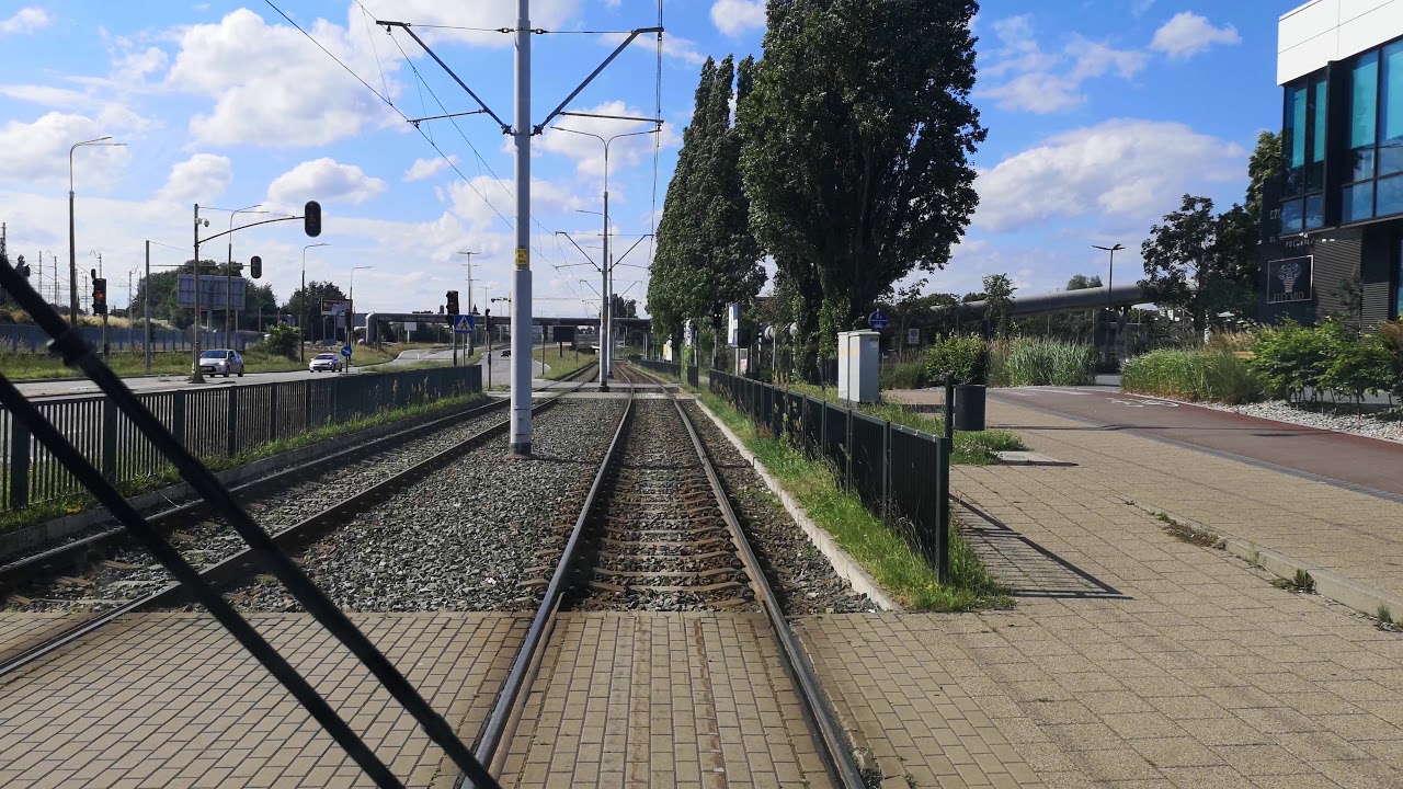 Tramwajem przez Gdańsk 4K - 5 lipca 2020 Pesa Swing 120NaG #1032
