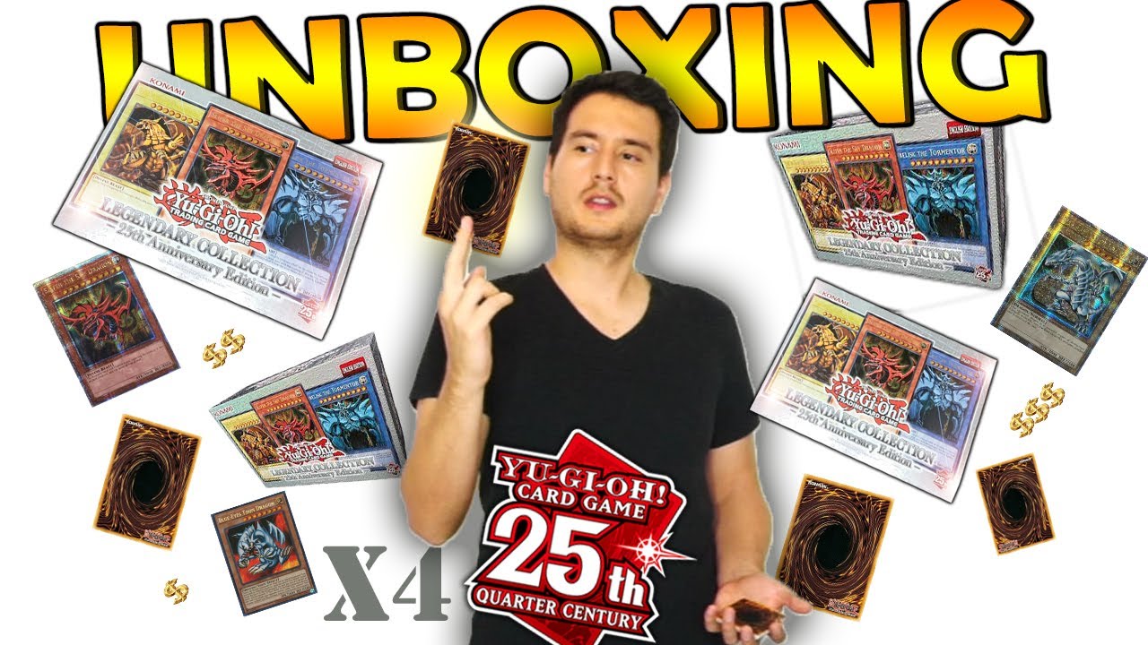 ¿ LAS MEJORES CARTAS de YUGIOH ? 👉 UNBOXING LEGENDARY COLLECTION 25th Anniversary Edition 🔥