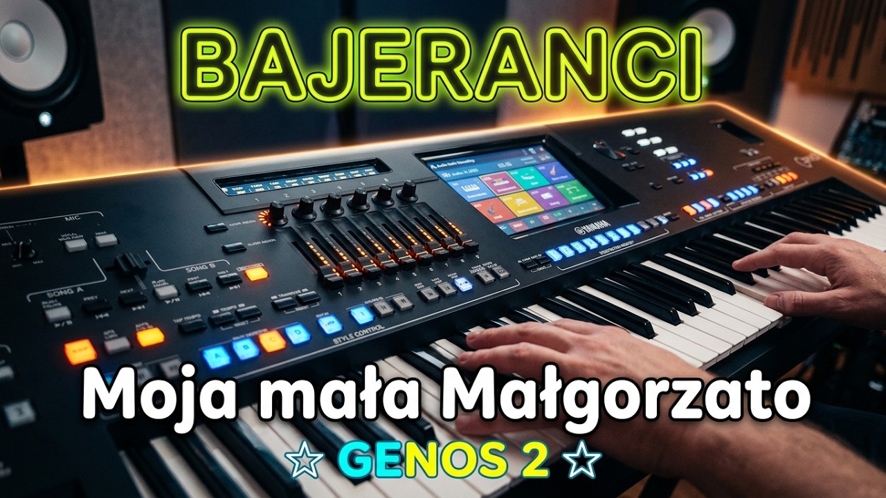 Bajeranci - Moja mała Małgorzato ☆Yamaha GENOS 2☆