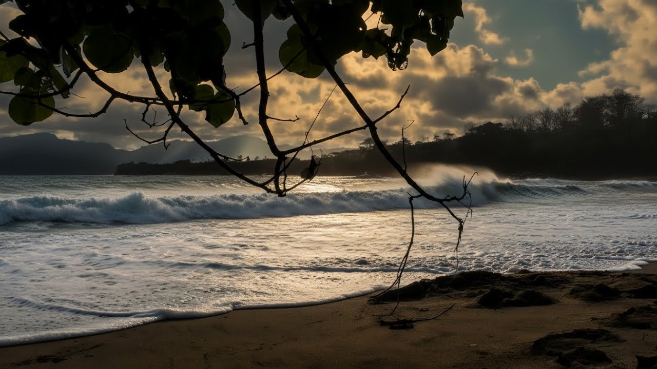 Ocean Waves for Better Sleep 🌊 | Soothing Ocean Sounds (Dark Screen)