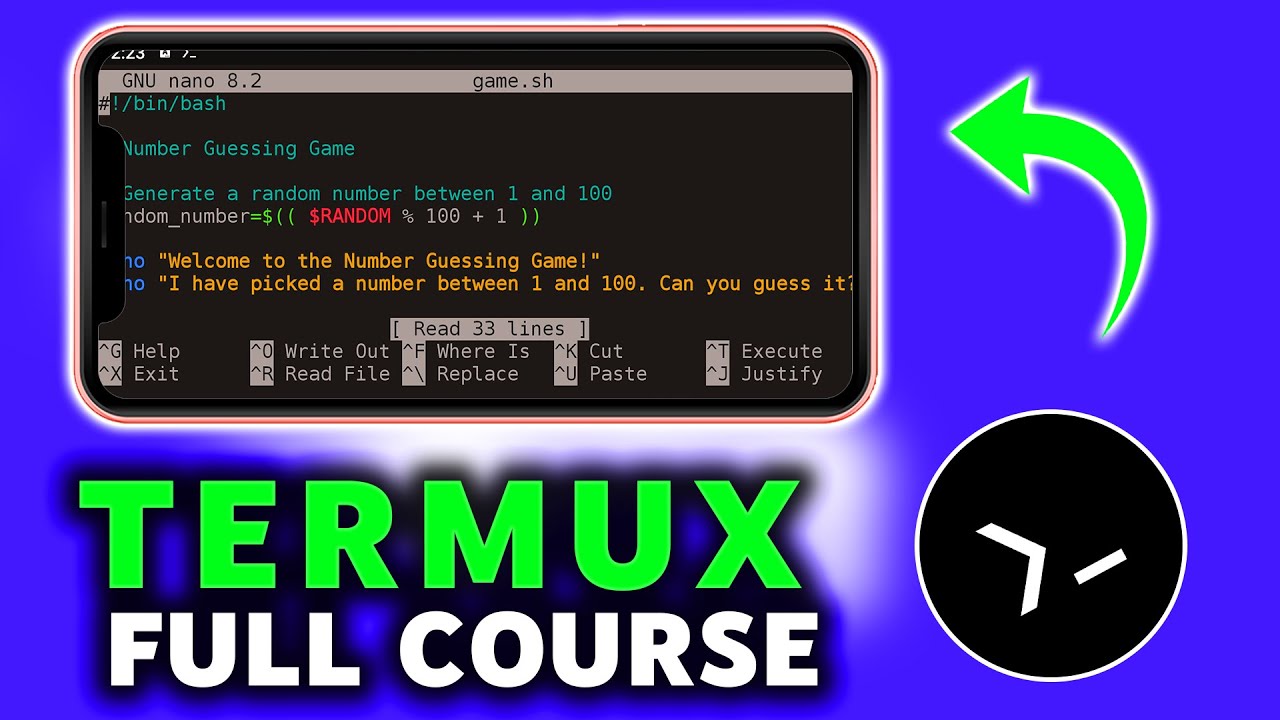 Изучите Termux в одном видео | Полный курс английского языка по Termux (2024) ☑️