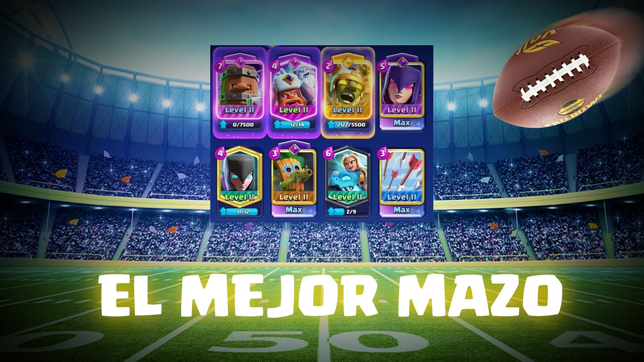 El mazo que domina Touchdown 🏈